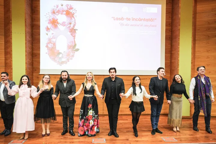 Femeile, sărbătorite la Universitatea Politehnica Timișoara printr-un recital dedicat Zilei Internaționale a Femeii