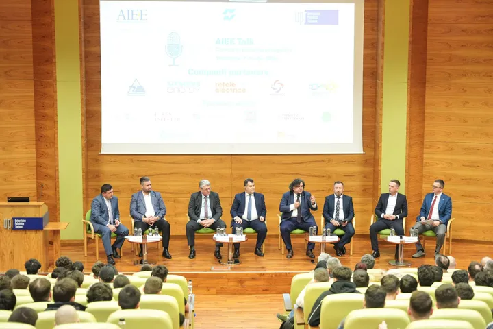 Viitorul energiei, discutat la Universitatea Politehnica Timișoara în cadrul conferinței „AIEE Talk - Cariera în industria energetică”