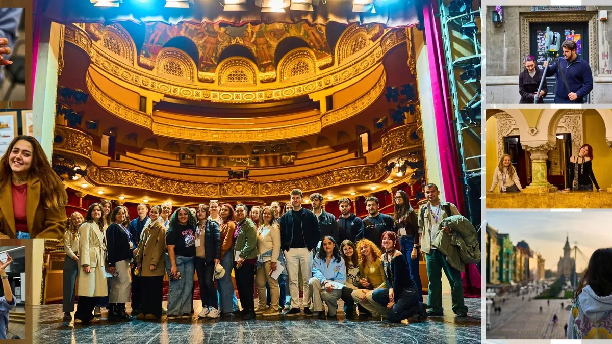 Între tradiție și inovație - noile tendințe în design, dezbătute la Facultatea de Arhitectură și Urbanism a UPT, cu studenți și cadre didactice din 6 țări