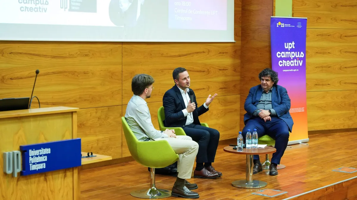 „Ce te faci după ce vei absolvi?” – dialog deschis despre viitor, între provocări reale și motive de optimism, la Universitatea Politehnica Timișoara