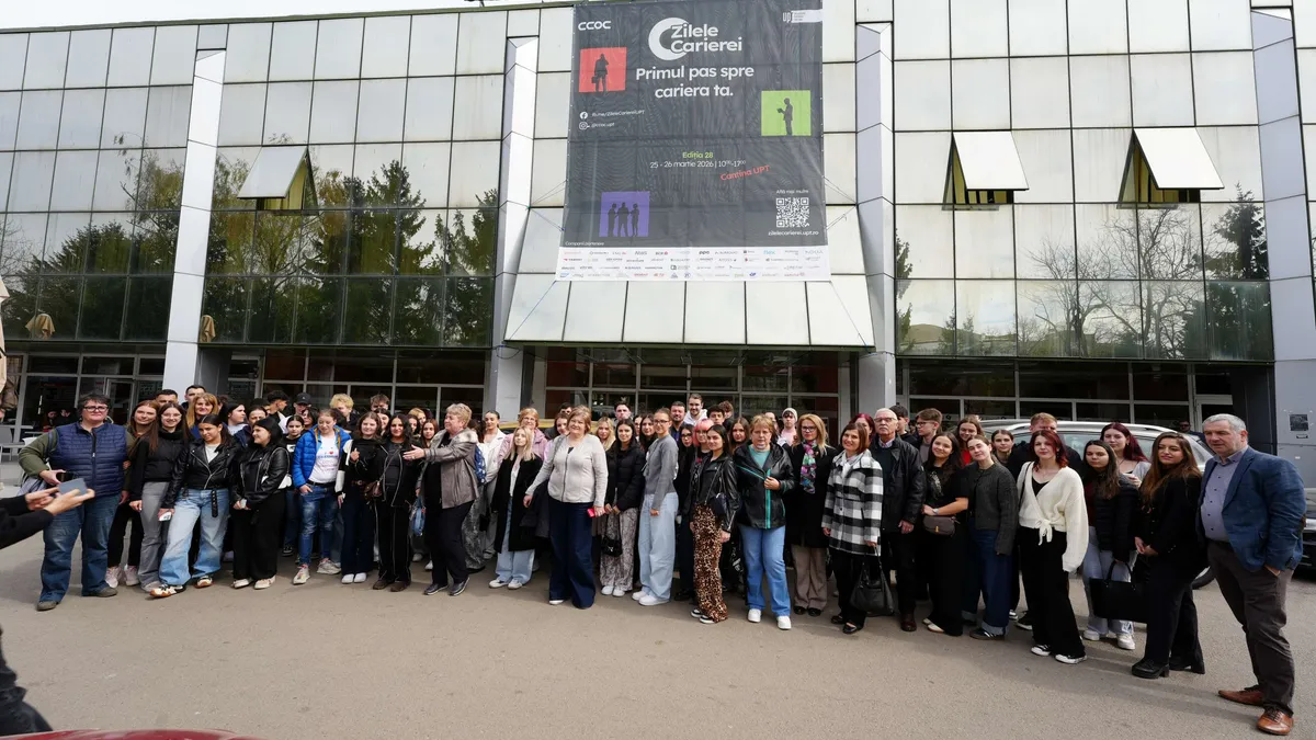 De la vis la realitate: elevi din județul Hunedoara au descoperit viața de student la Universitatea Politehnica Timișoara