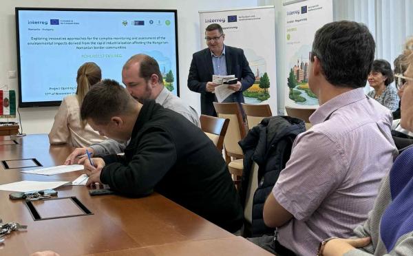 În focus - mediul urban durabil: a fost lansat oficial proiectul ENVIREG (ROHU00117)