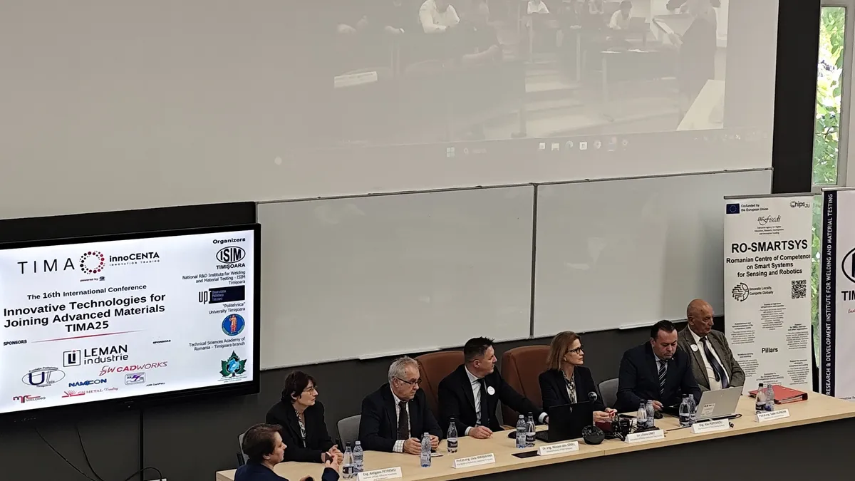 Timișoara, capitala internațională a tehnologiilor inovative în sudură și materiale avansate