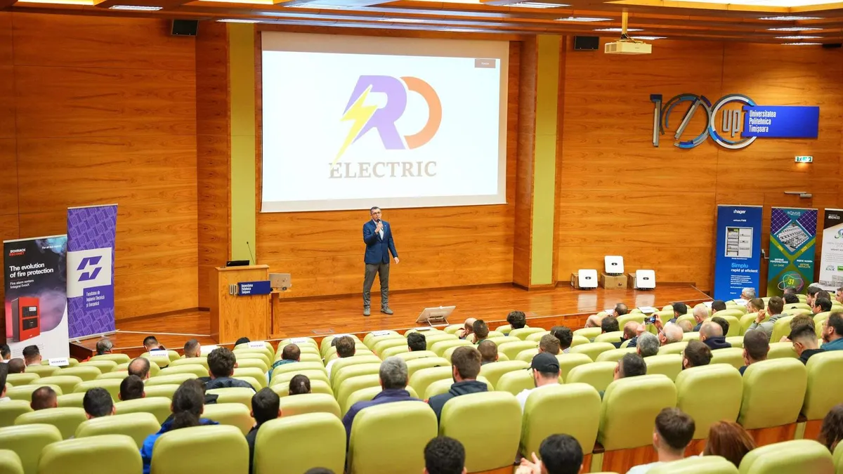 Profesioniștii viitorului se formează împreună: Workshop tehnic dedicat instalațiilor electrice și energetice, la Universitatea Politehnica Timișoara