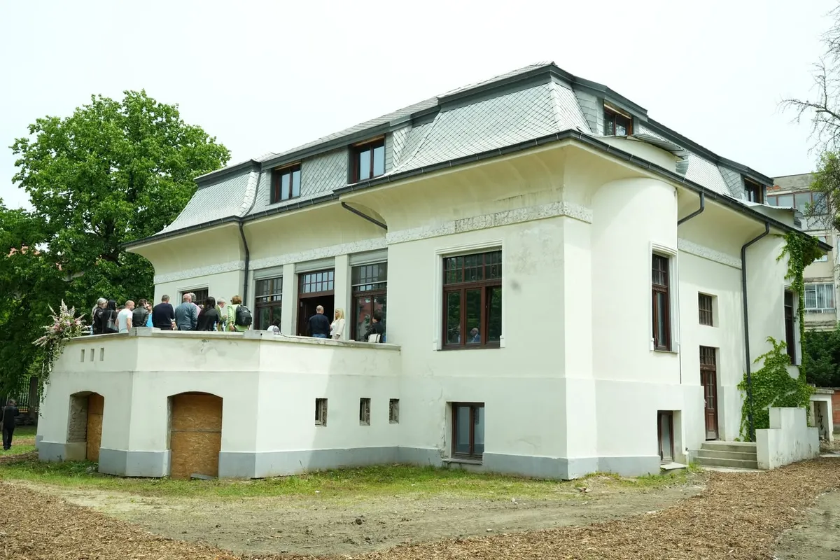 O zi simbolică pentru timișoreni: Universitatea Politehnica Timișoara a deschis porțile Casei Mühle pentru comunitate