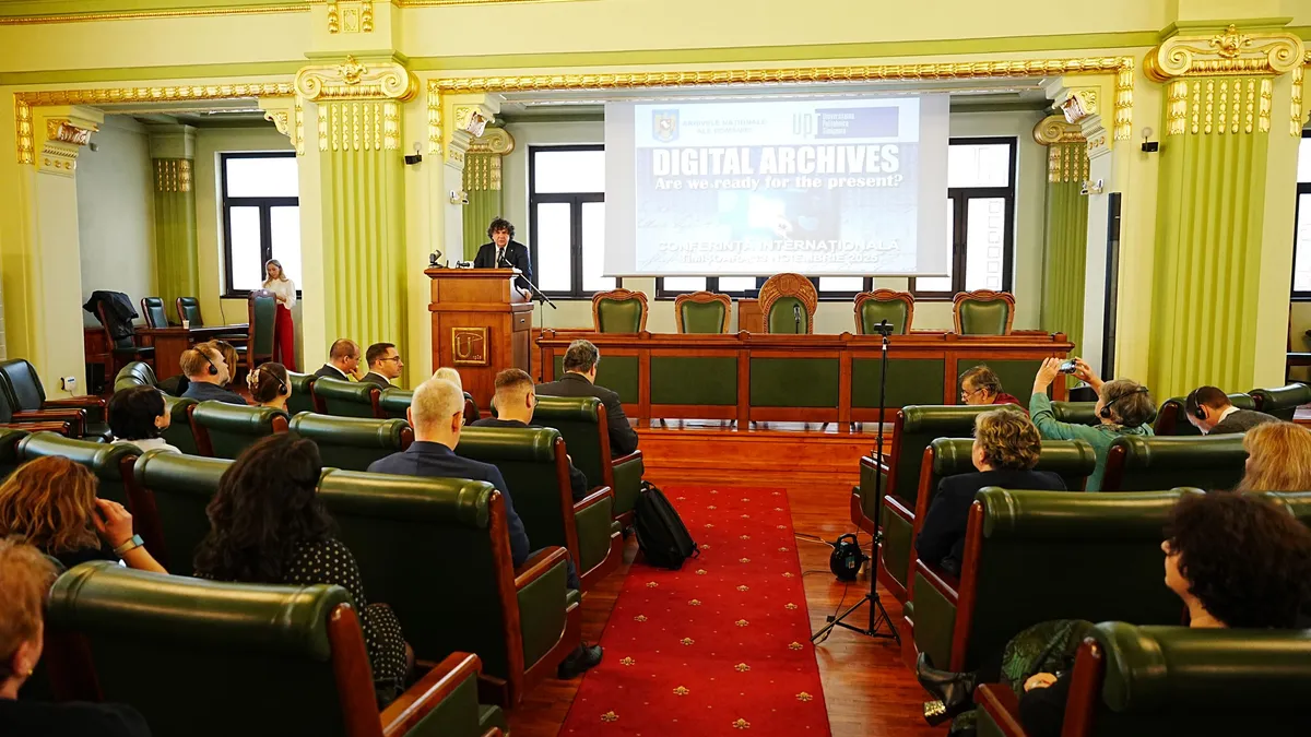 Conferința Internațională „Digital Archives. Are we ready for the present?”, la Universitatea Politehnica Timișoara