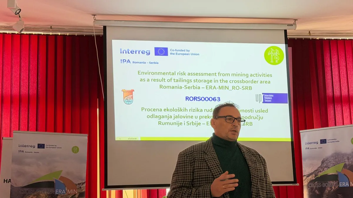 Workshop internațional organizat la Bor, Serbia, în cadrul proiectului transfrontalier ERA-MIN_RO-SRB