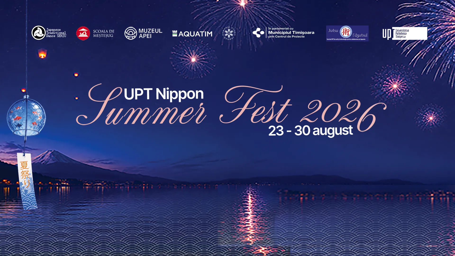 Natsu Matsuri, festivalul japonez de vară de la UPT, revine cu spectacole Kabuki, Bon Odori și experiențe autentice din cultura niponă