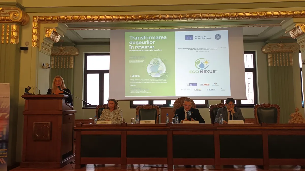 Universitatea Politehnica Timișoara a lansat proiectul strategic ECO NEXUS – soluții tehnologice inovative pentru circularitate și simbioză urbană & industrială